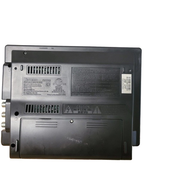 USED Venturer Portable Handheld DVD Player PDV880 UNTESTED - Picture 5 of 8